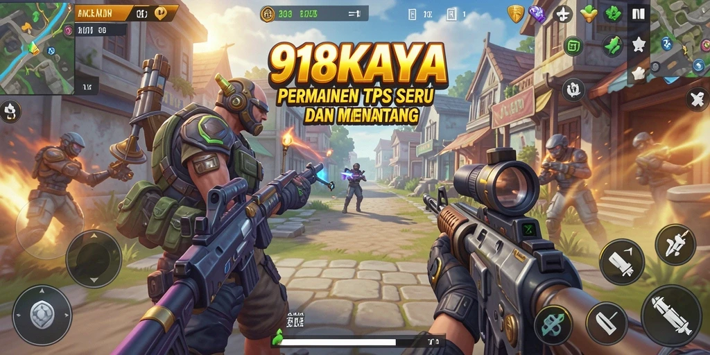 Tampilan gameplay seru dan intens di 918KAYA.