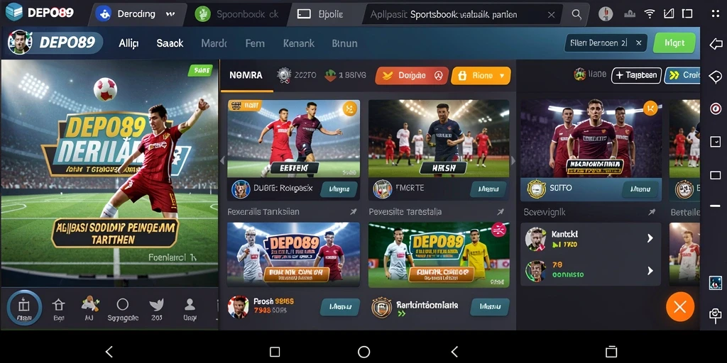 Screenshot gameplay <strong>DEPO89</strong> menampilkan antarmuka yang menarik dan intuitif.