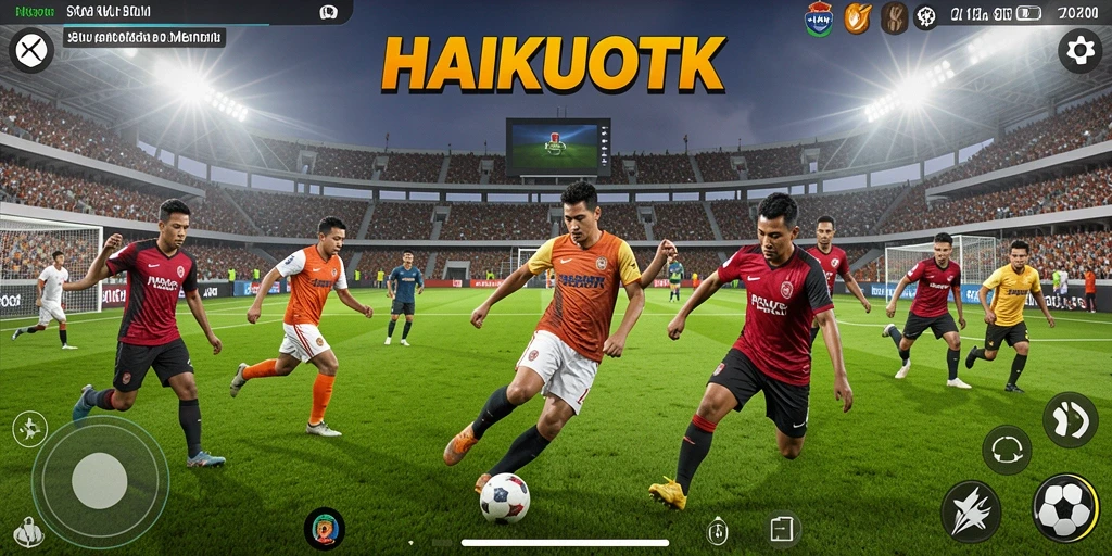 Tampilan gameplay HAIKUOTK yang menarik dan seru.