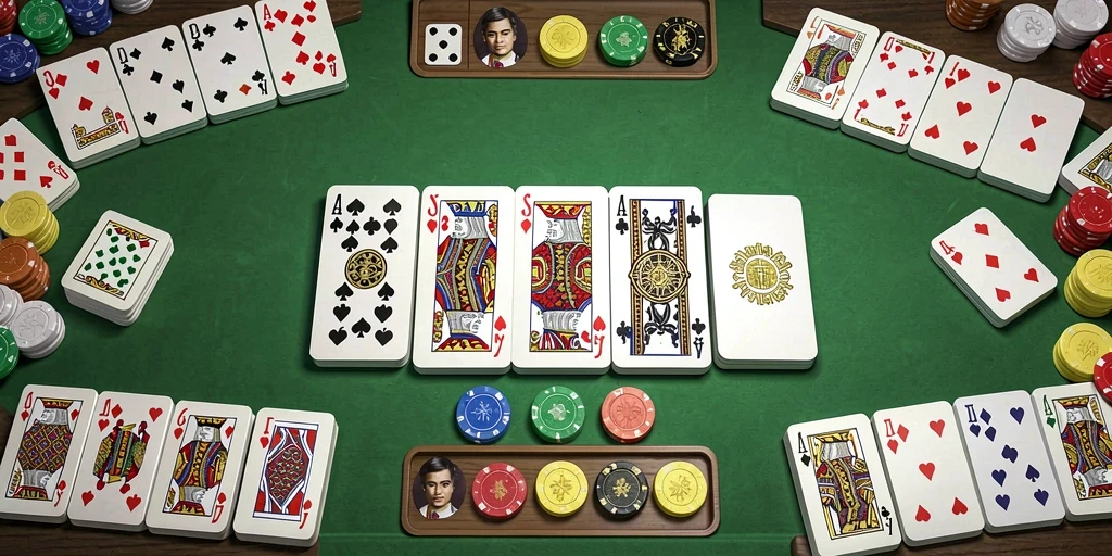 Tampilan menarik dari gameplay Domino di ID66.