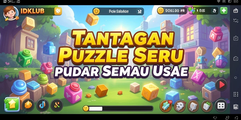 Gameplay menarik dari IDKLUB dengan berbagai puzzle yang menantang.