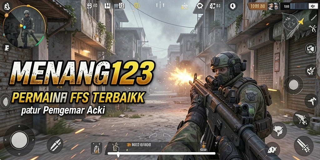 Screenshot gameplay MENANG123 yang menampilkan aksi tembak menembak seru.