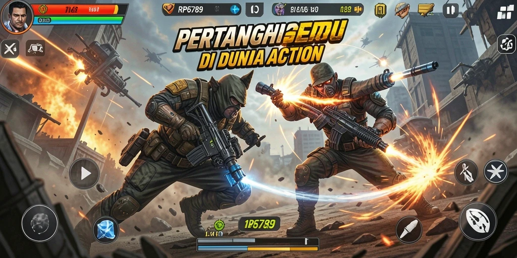 Gameplay seru di RP6789 dengan aksi yang mendebarkan.