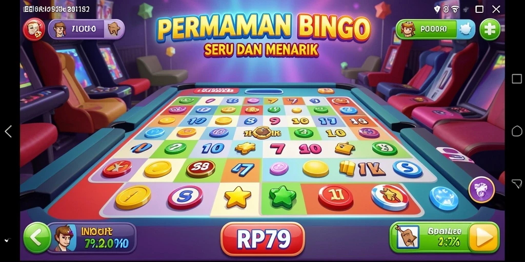 Tampilan gameplay Bingo yang menarik dan interaktif.
