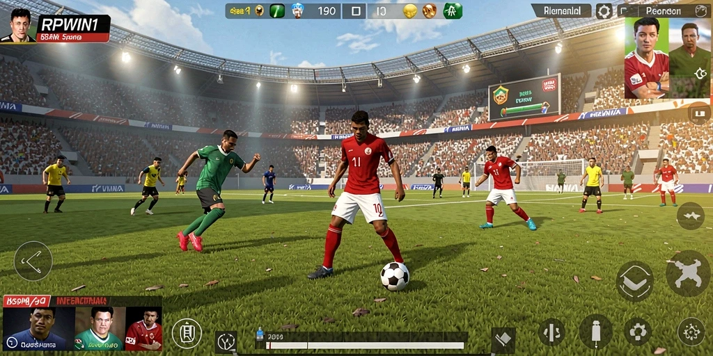Screenshot menarik dari gameplay RPWIN1 yang penuh aksi.