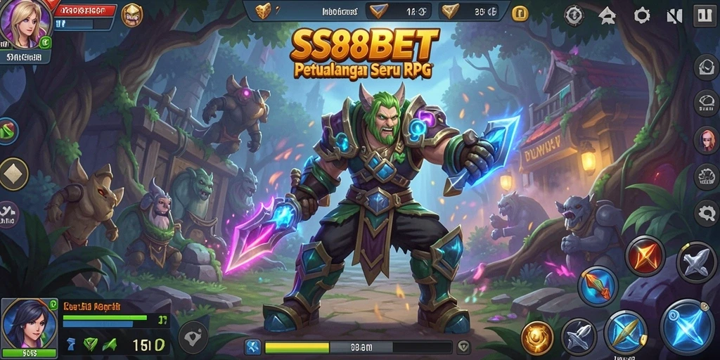 Tampilan gameplay mendalam dari SS88BET dalam dunia RPG yang menawan.